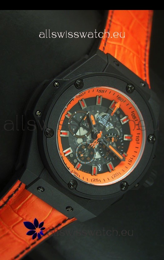 IMG_9081 Hublot Big Bang Volcano Skeleton Quartz 45MM Replica 5