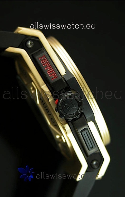 IMG_9081 Hublot Big Bang Ferrari Magic Gold Edition Replica 5