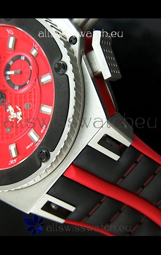 IMG_9081 Hublot King Power Ferrari Edition- Black Strap Replica 5