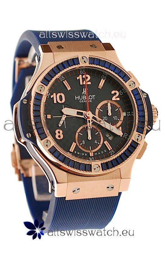 IMG_9081 Hublot Big Bang Dark Blue Tutti Fruitti in Purple Diamonds Replica 5