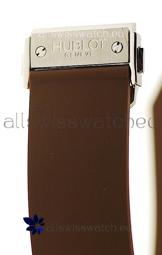 IMG_9081 Hublot Big Bang King in Steel Case Palladium Coated Bezel Replica 5