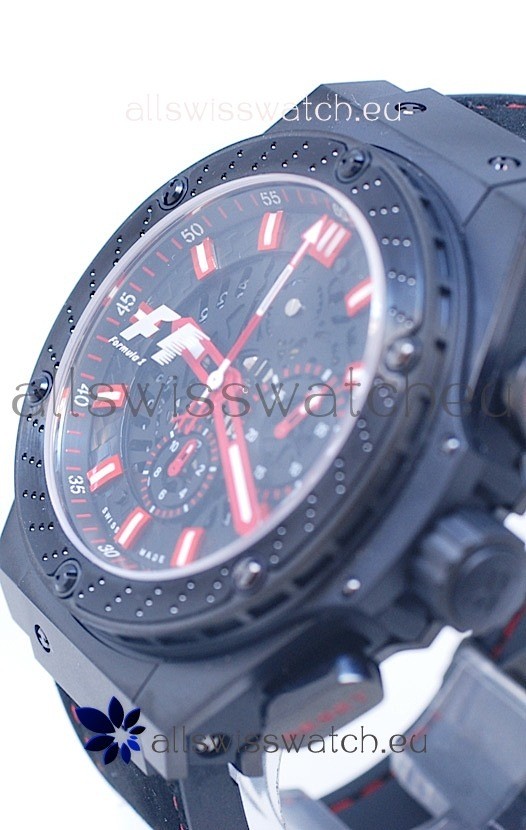 IMG_9081 Hublot Big Bang F1 Edition King Power Black Ceramic Replica 5