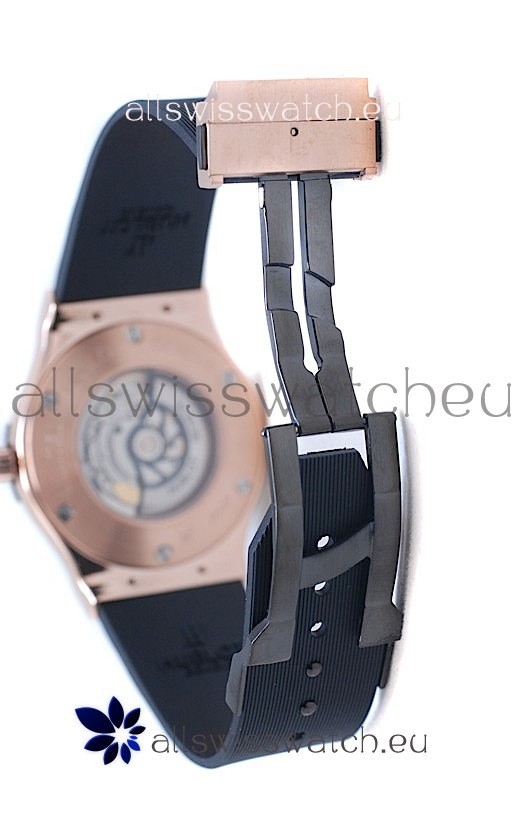 IMG_9081 Hublot Classic Fusion Rose Gold Carbon Dial Replica 5