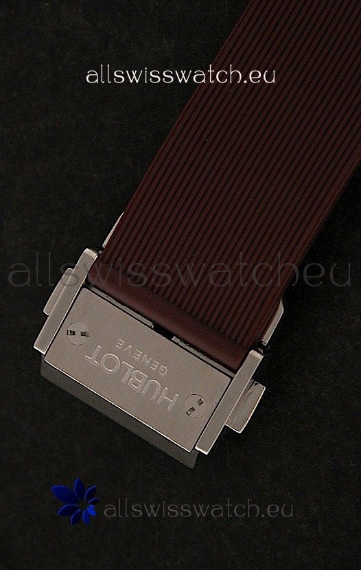 IMG_9081 Hublot Big Bang King Quartz in Checkered Brown Dial Replica 5