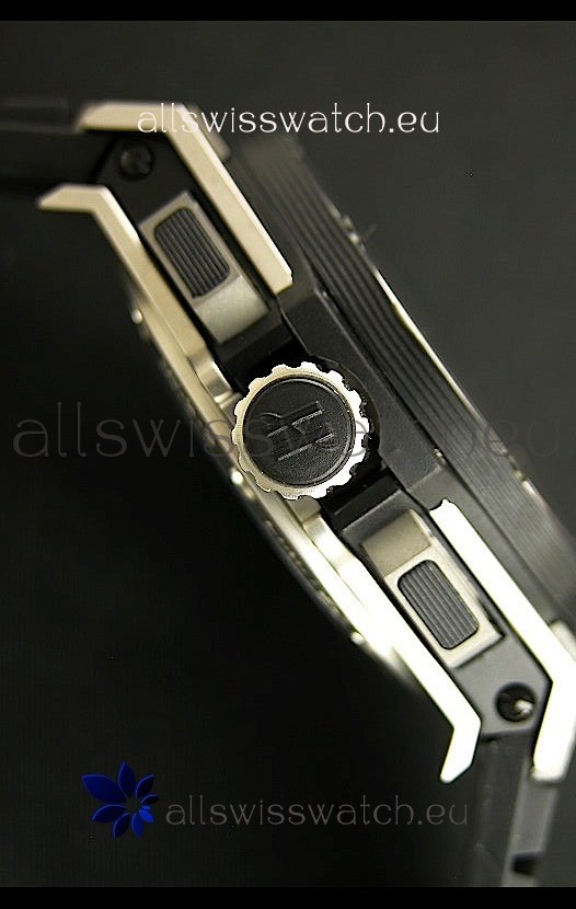 IMG_9081 Hublot Big Bang King Power Skeleton in Brushed Steel Replica 5
