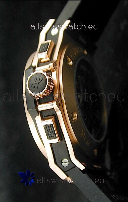 IMG_9081 Hublot Big Bang Matte Limited Edition Pink Gold Case Replica 5