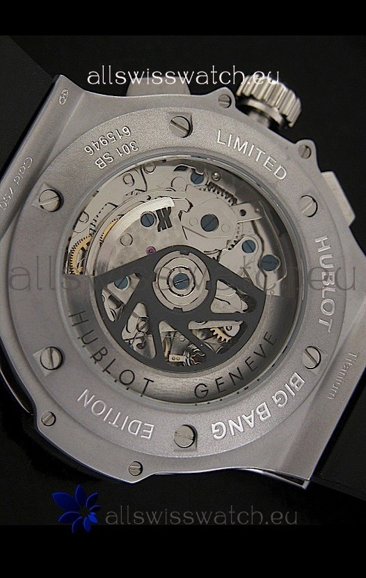 IMG_9081 Hublot Big Bang Platinum in Grey Dial Replica 5