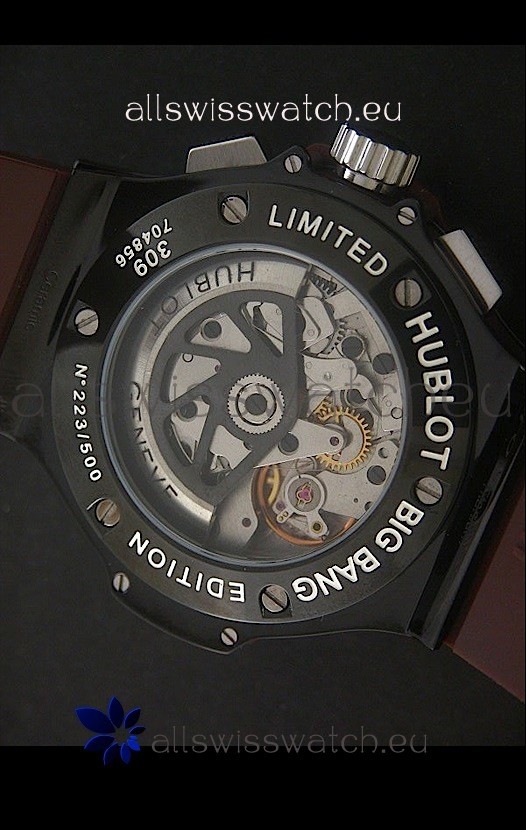 IMG_9081 Hublot Big Bang Limited EditionBrown Dial Replica 5