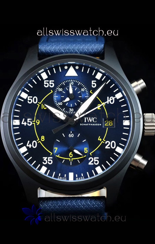 IMG_9081 IWC Pilot's Chronograph IW389008 Blue Angels Edition 1:1 Mirror Replica 5