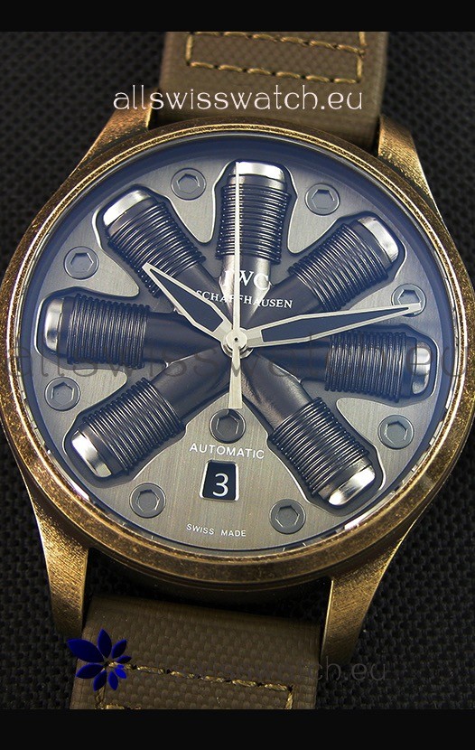 IMG_9081 IWC Pilot Top Gun Concept Edition in Vintage Case 45.5MM Replica 5