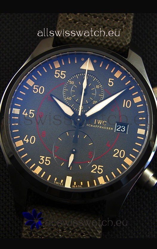IMG_9081 IWC Pilot's Chronograph Top Gun Miramar IW389002 Ceramic Anthracite Dial 1:1 Mirror Replica 5