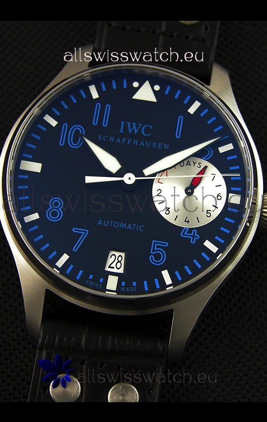IMG_9081 IWC BIG Pilot's Alexei Nemov IW500431 - Functional Power Reserve 1:1 Mirror Replica 5