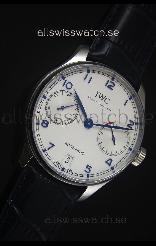 IMG_9081 IWC IW500705 Portugieser 1:1 Mirror White Dial - Updated 2016 Version Replica 5
