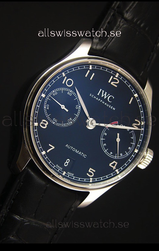IMG_9081 IWC IW500703 Portugieser 1:1 Mirror Black Dial - Updated 2016 Version Replica 5