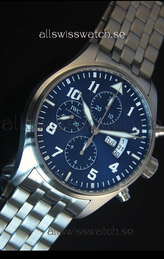 IMG_9081 IWC Pilot Chronograph IW377706 Le Petit Prince Edition 1:1 Mirror Replica 5