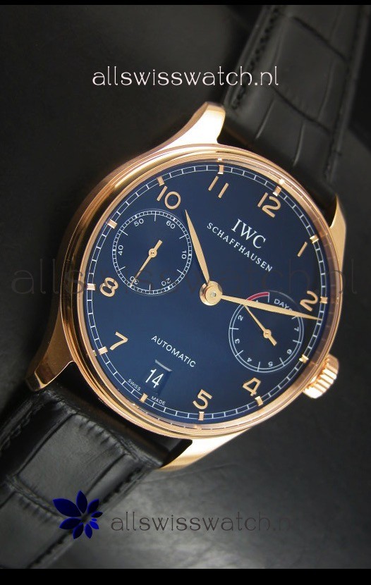 IMG_9081 IWC Portugieser IW500702 Automatic in Black Dial - Updated 1:1 Mirror Replica 5