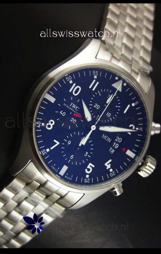 IWC Pilot IW377704 Chronograph- 1:1 Mirror Replica 5