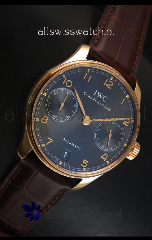 IWC Portugieser IW500702 Automatic in Grey Dial - Updated 1:1 Mirror Replica 5