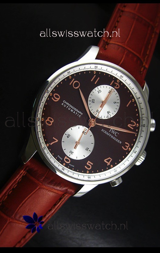 IMG_9081 IWC Portuguese Chronographin Steel Case - 1:1 Mirror Edition Replica 5