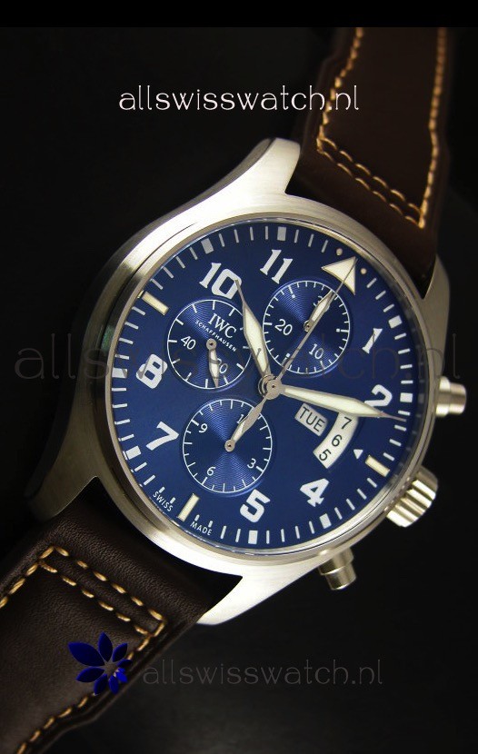 IMG_9081 IWC Pilot IW377706 Chronograph Le Petit Prince Edition 1:1 Mirror Replica 5