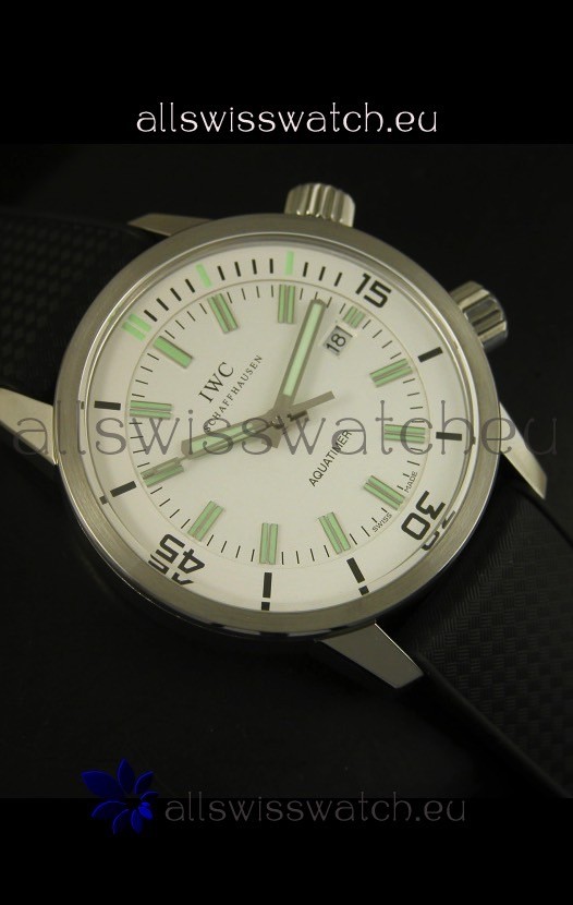 IMG_9081 IWC Aquatimer Automatic Vintage 1967 in White Dial Replica 5