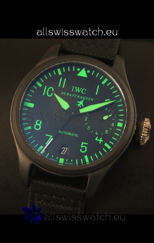 IMG_9081 IWC Big Pilot Top Gun Ceramic Case - 1:1 Mirror Replica 5