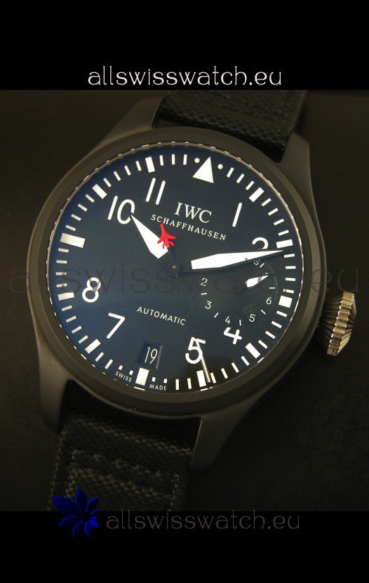 IMG_9081 IWC Big Pilot Top Gun Ceramic Case - 1:1 Mirror Replica 5