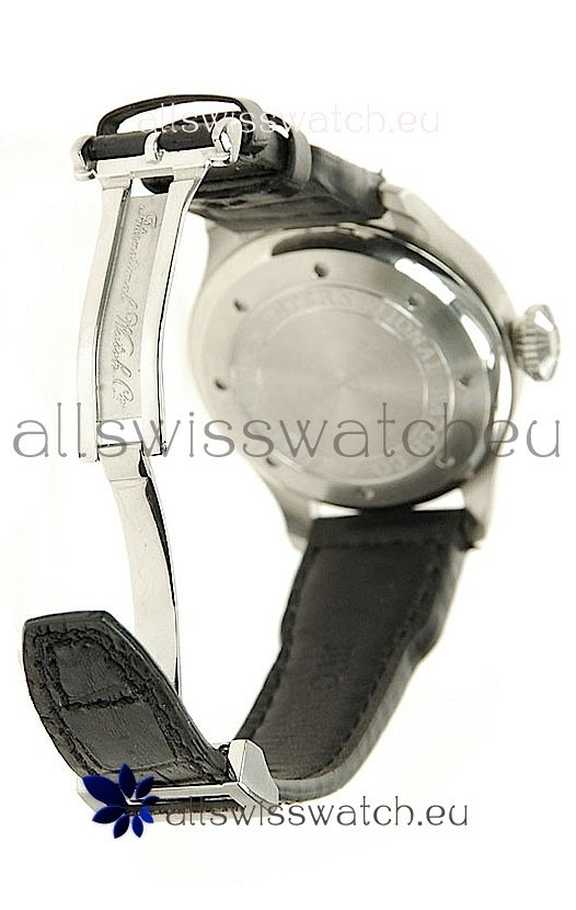 IWC Big Pilot Steel in Black Dial Replica 5