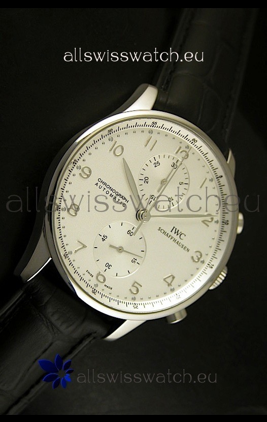 IMG_9081 IWC Portuguese Chronographin Steel Case - 1:1 Mirror Edition Replica 5