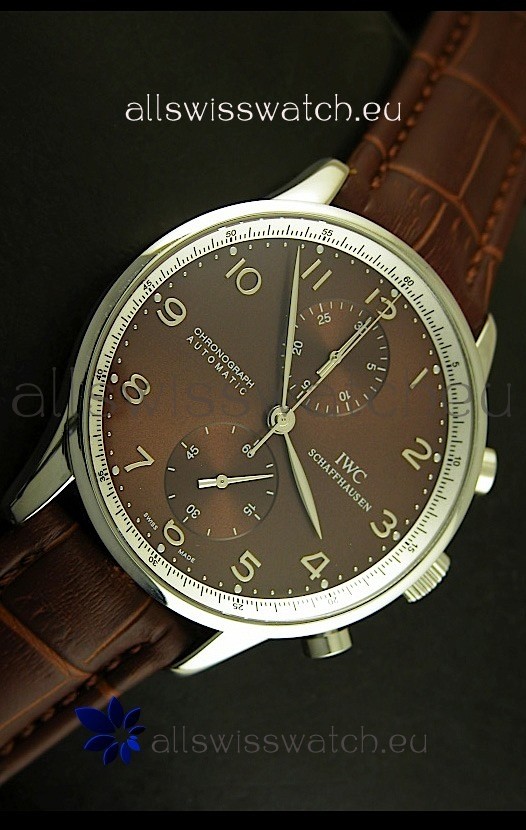 IMG_9081 IWC Portuguese Chronographin Steel Case - 1:1 Mirror Edition Replica 5