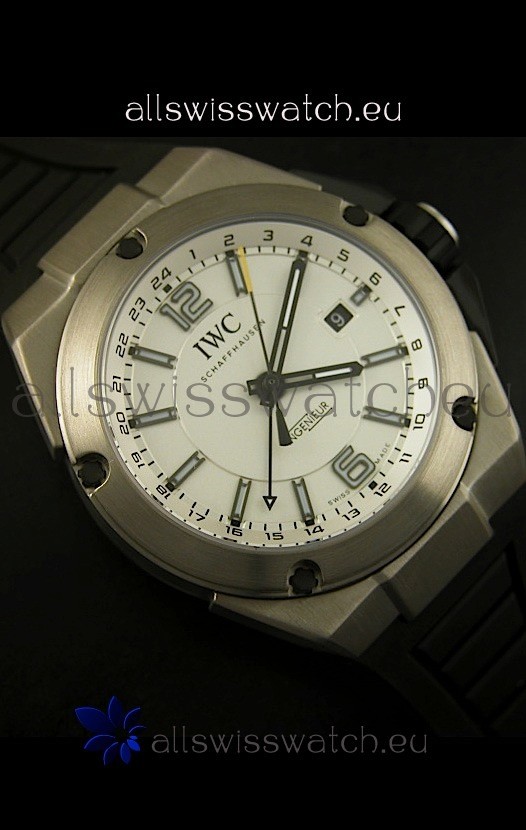 IMG_9081 IWC Ingenieur Full Titaniumin White Dial Replica 5