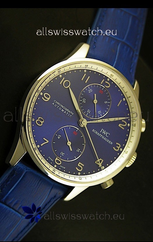 IMG_9081 IWC Portuguese Chronographin Steel Case - 1:1 Mirror Edition Replica 5