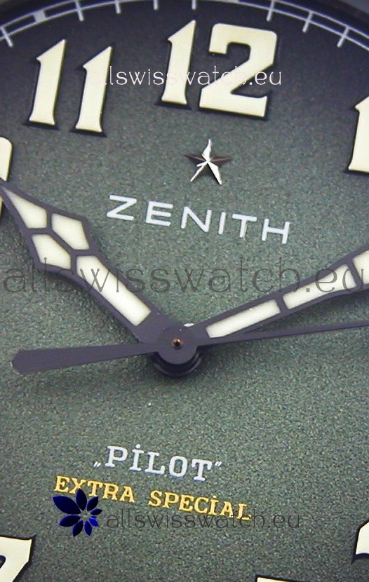 IMG_9081 Zenith Pilot Type 20 Extra Special Green Dial40MM Replica 5