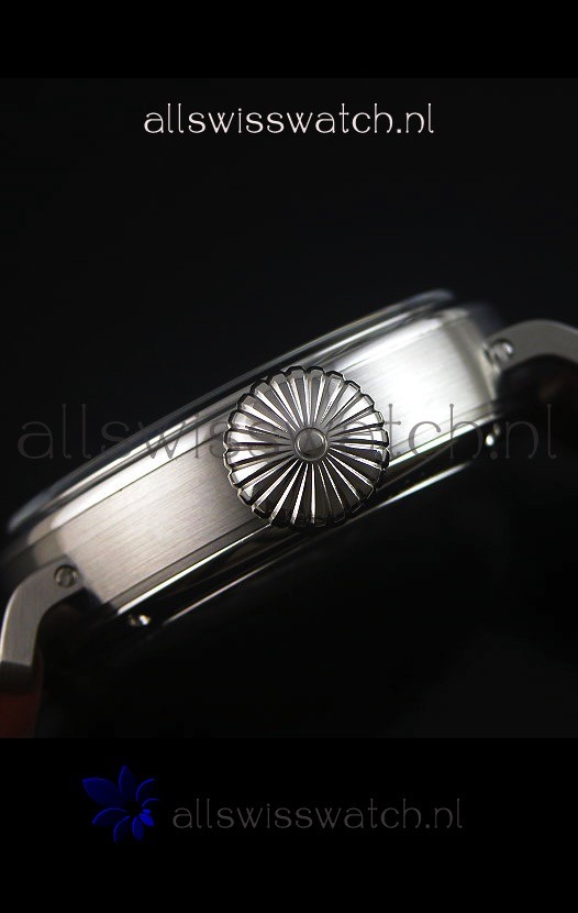 IMG_9081 Zenith Heritage Pilot Type 20 GMT Matte Black Dial 1:1 Mirror Replica 5