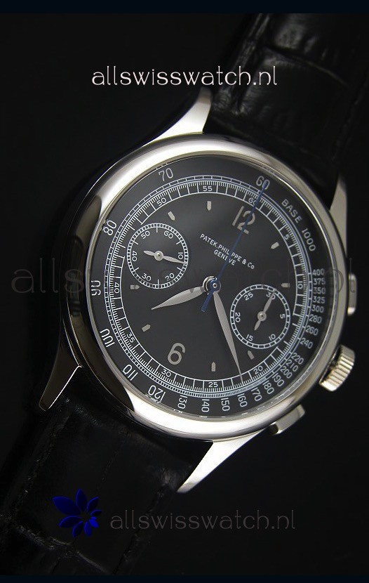 IMG_9081 Patek Philippe Complications 5170G Black Dial Replica 5