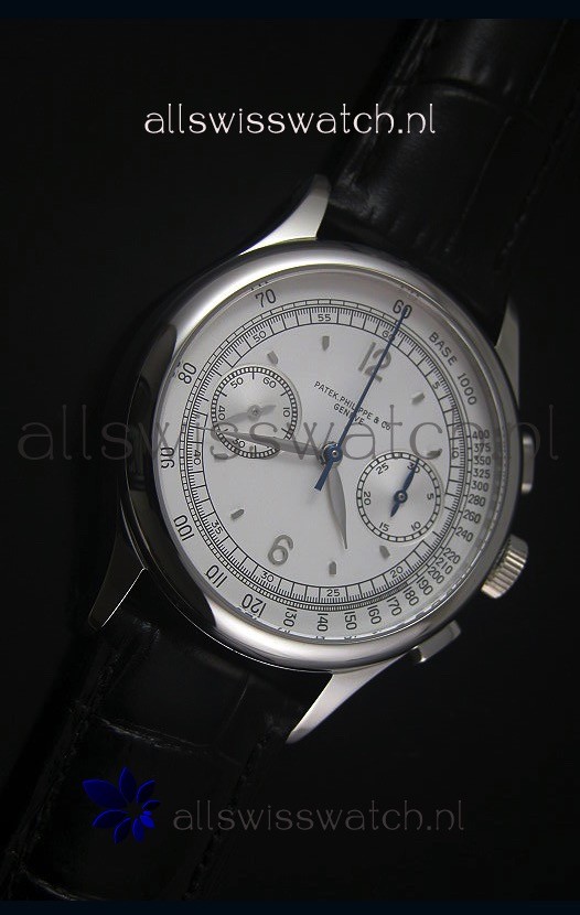 IMG_9081 Patek Philippe Complications 5170Gin White Dial Replica 5