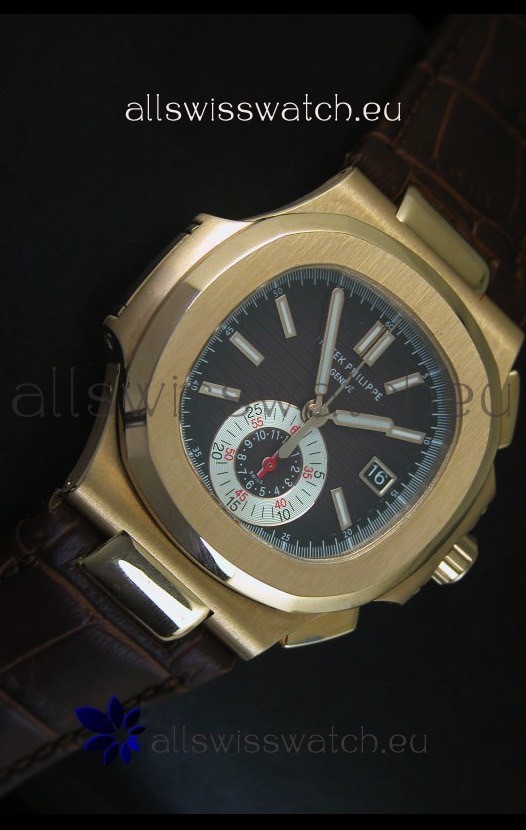 IMG_9081 Patek Philippe Nautilus 5980 Black Dial - 1:1 Ultimate Mirror Replica 5