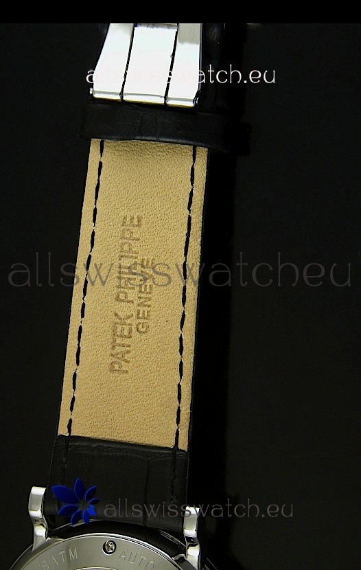 IMG_9081 Patek Philippe Calatrava 5298in Steel Casing - Diamonds Hours Replica 5