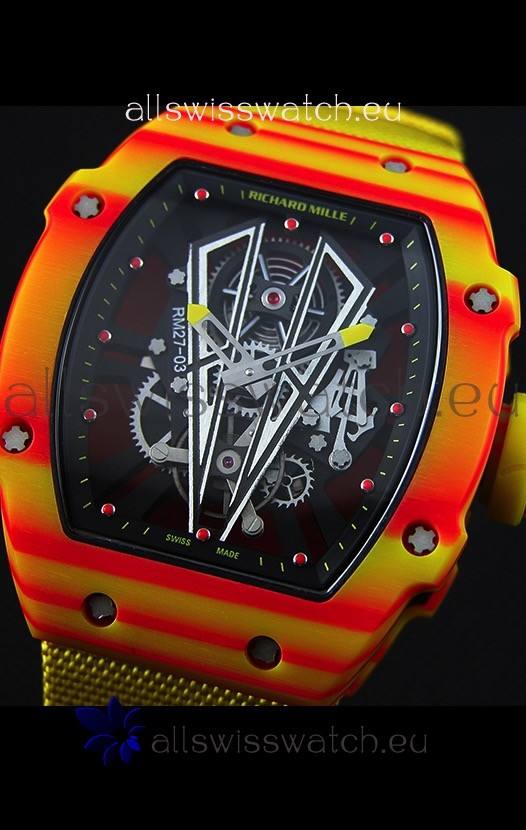 IMG_9081 Richard Mille 27-03 Tourbillon Rafael Nadal Forged Carbon Replica 5