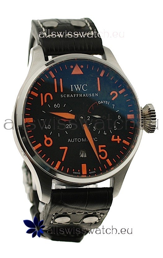 IMG_9081 IWC Big Pilotin Orange Markers Replica 5