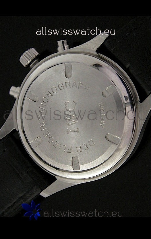 IWC Der Flieger Chronographin Black Replica 5