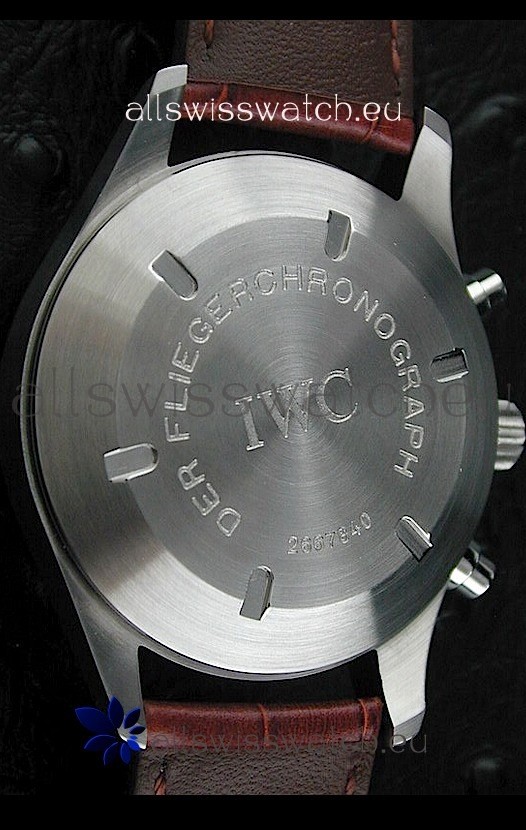 IMG_9081 IWC Der Flieger Chronographin White Dial Replica 5