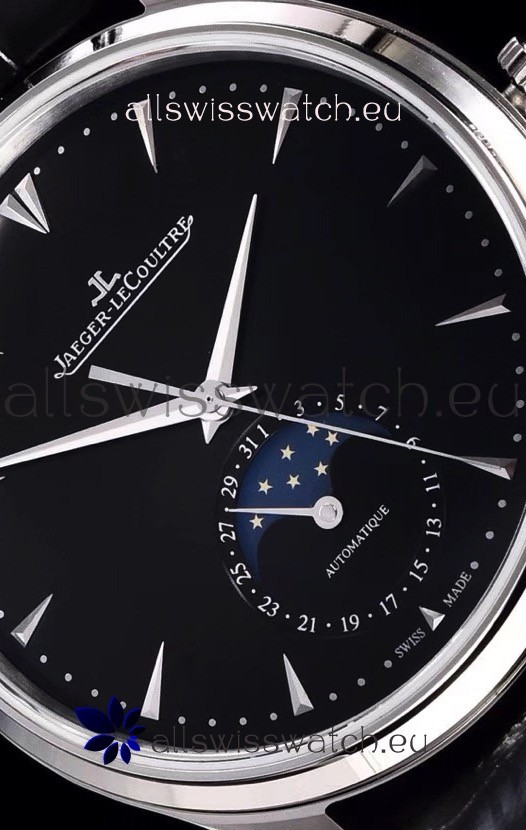 IMG_9081 Jaeger LeCoultre Master Ultra Thin Moon Stainless Steel 1:1 Mirror Replica 5