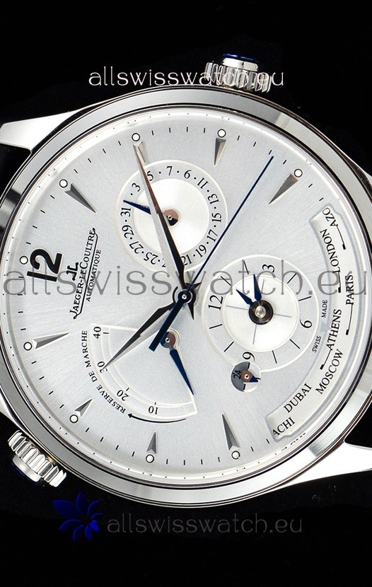 IMG_9081 Jaeger LeCoultre Master Geographic Power Reserve 904L Steel Replica 5