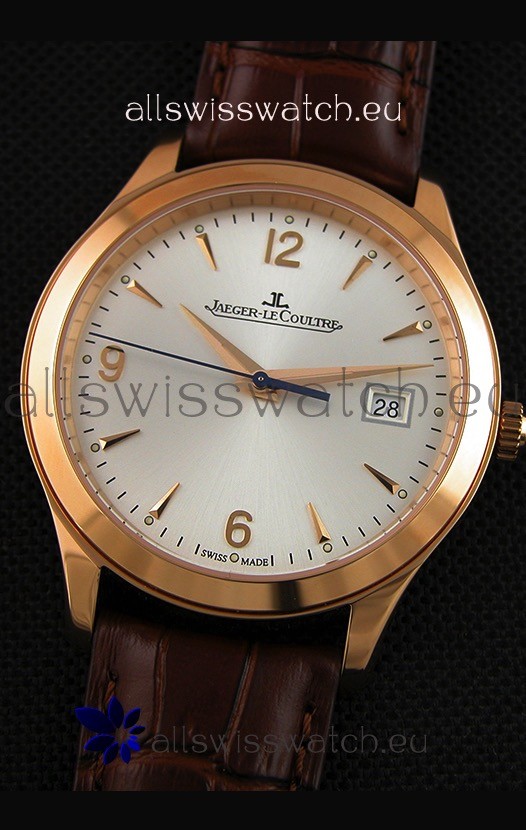 IMG_9081 Jaeger-LeCoultre Master Control Date Automatic Mens 1:1 Mirror Q1542520 Replica 5