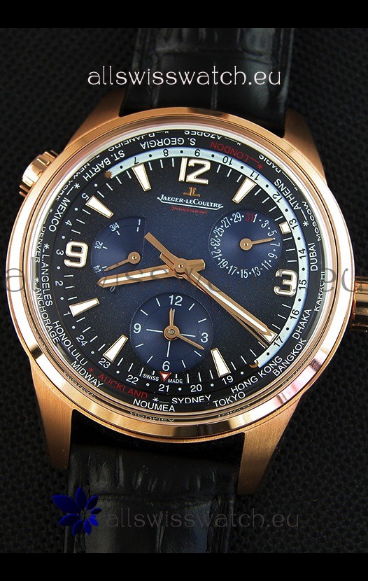 IMG_9081 Jaeger-LeCoultre Polaris Geographic Pink Gold- 904847J Replica 5