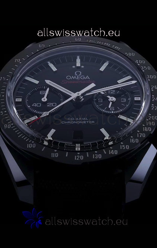 IMG_9081 Omega Speedmaster Dark Side of the Moon Ceramic Case Black Dial 1:1 Mirror Replica 5