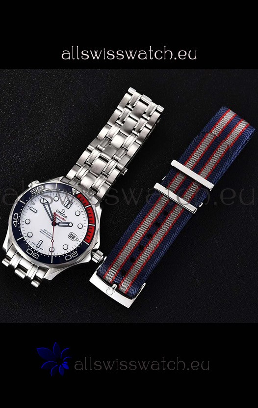 IMG_9081 Omega Seamaster Diver 300M 007 Commander's Edition 1:1 Mirror 904L Steel Replica 5
