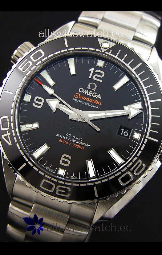 Omega Seamaster Planet Ocean 600M Black Dial 43.5MM Updated 1:1 Edition Replica 5