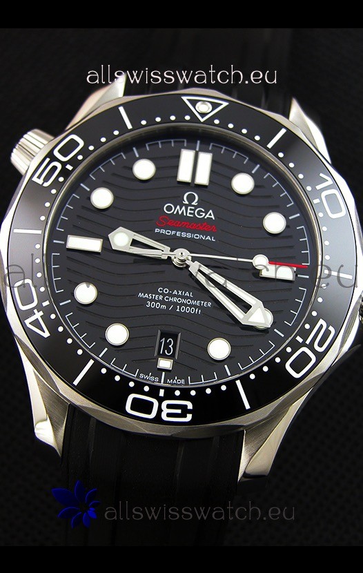 IMG_9081 Omega Seamaster 300M Co-Axial Master Chronometer BLACK 1:1 Mirror Replica 5
